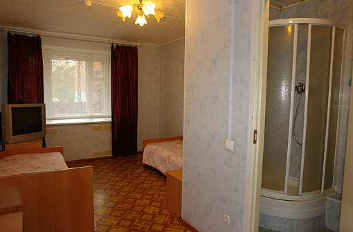 Общежитие Карелпотребсоюза - Двухместный (с душевой кабиной в номере) - Двухместный номер с удобствами